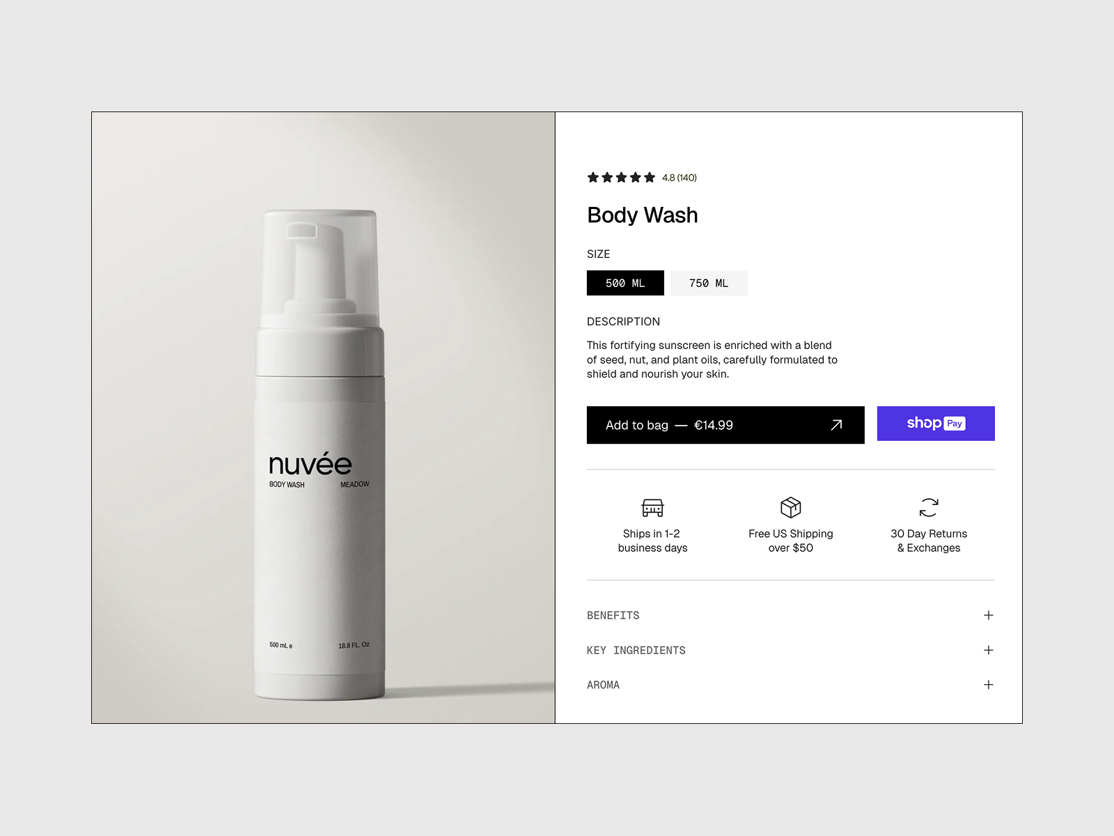 Premium Beauty Shopify Template secondary image