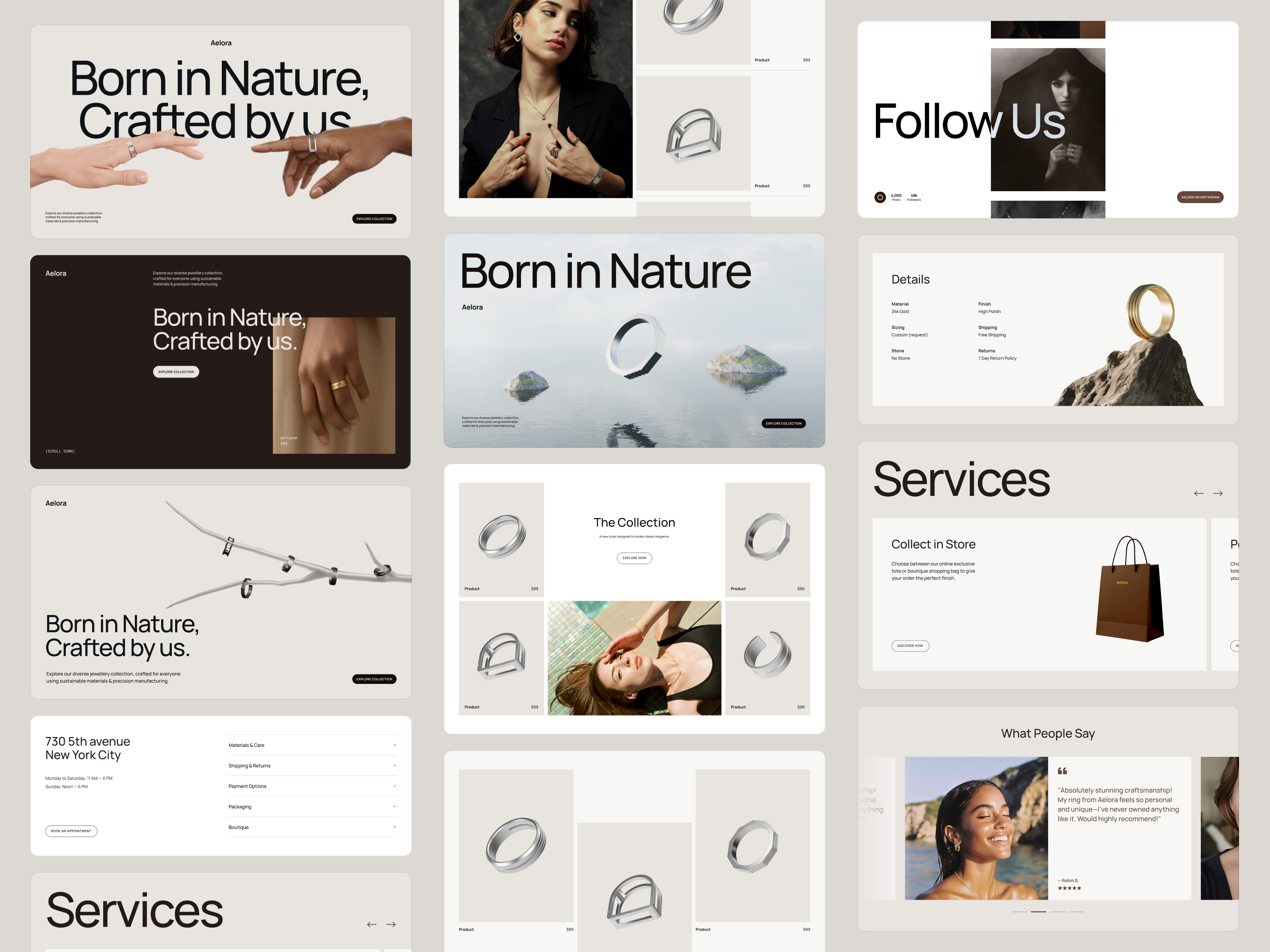 Aelora: Jewelry Shopify Template image 3
