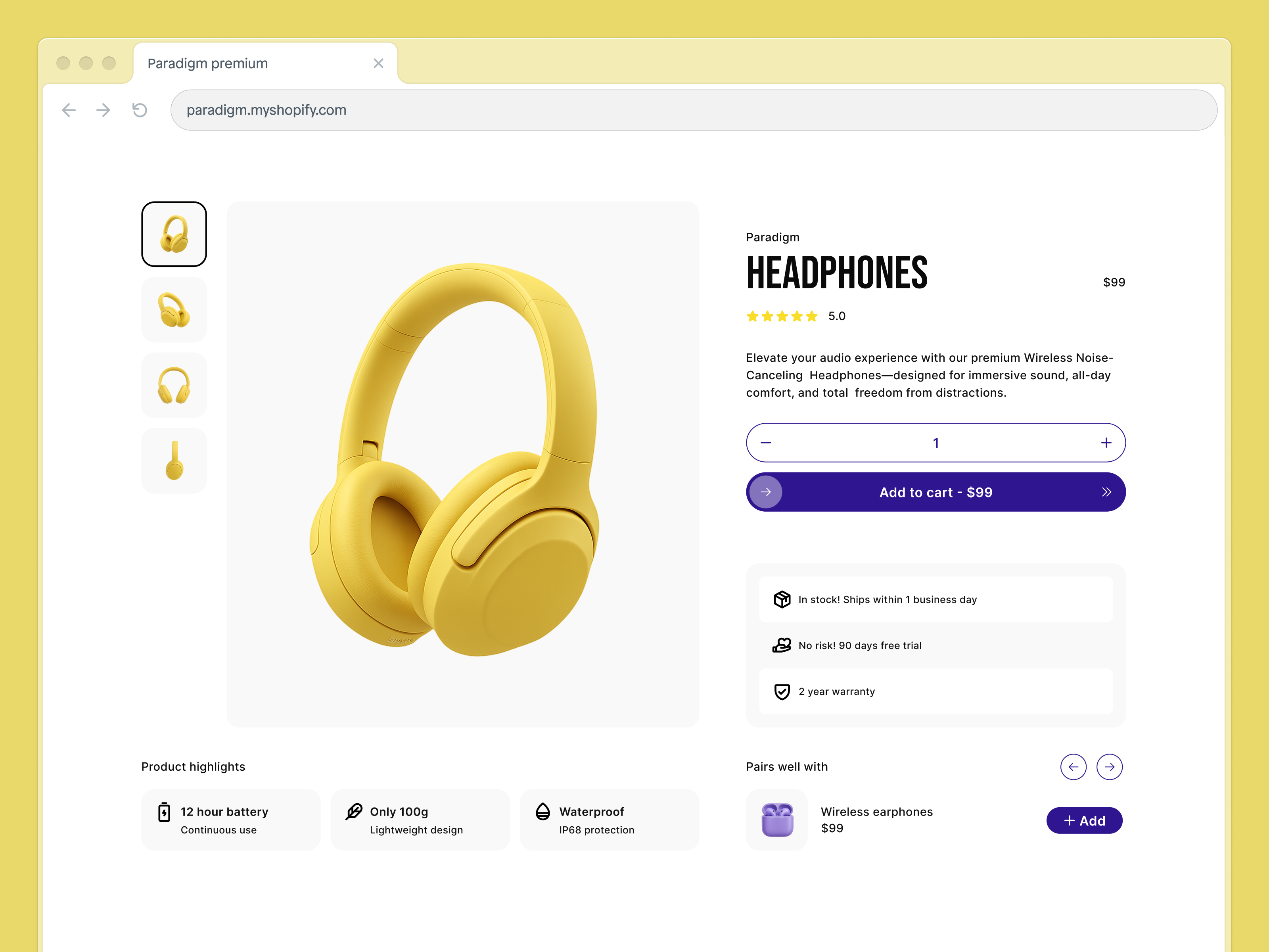 Paradigm - Premium Shopify Theme image 3