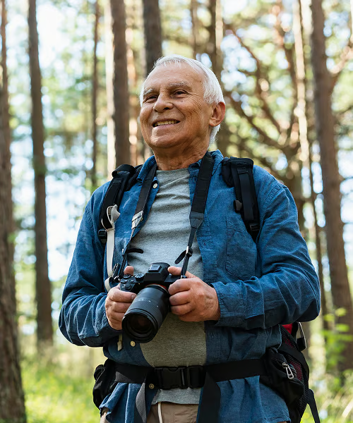 A cpap.com customer traveling with a Transcend travel CPAP