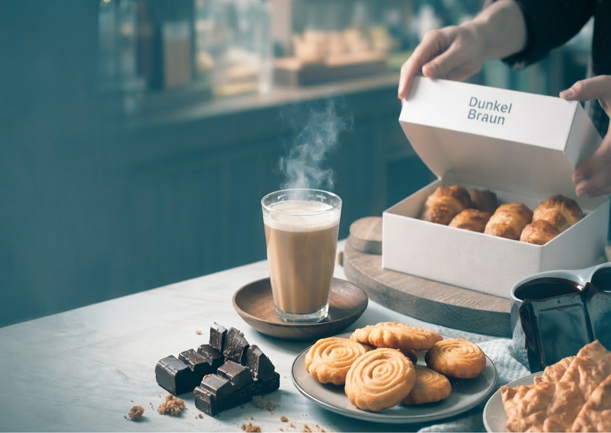 Chocolate bars and desserts
