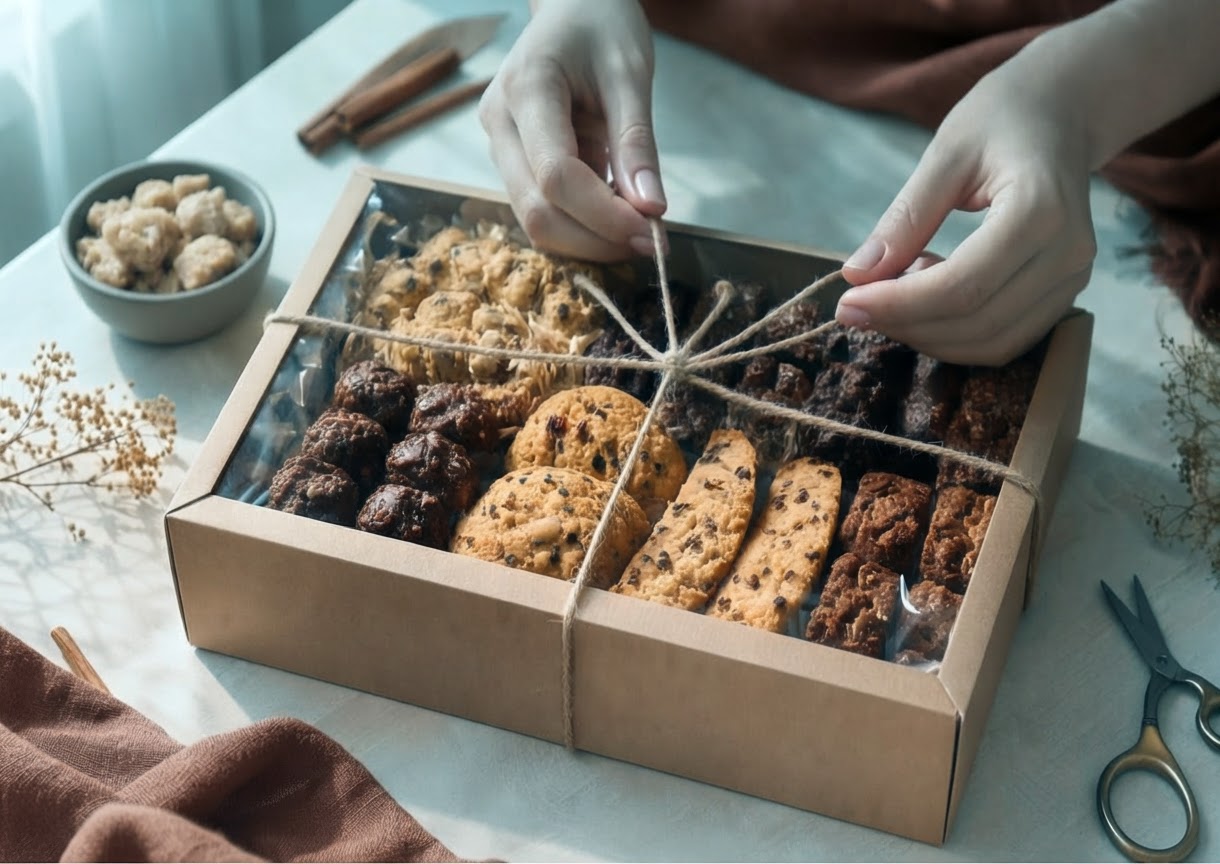 Curated bakery boxes and gift hampers