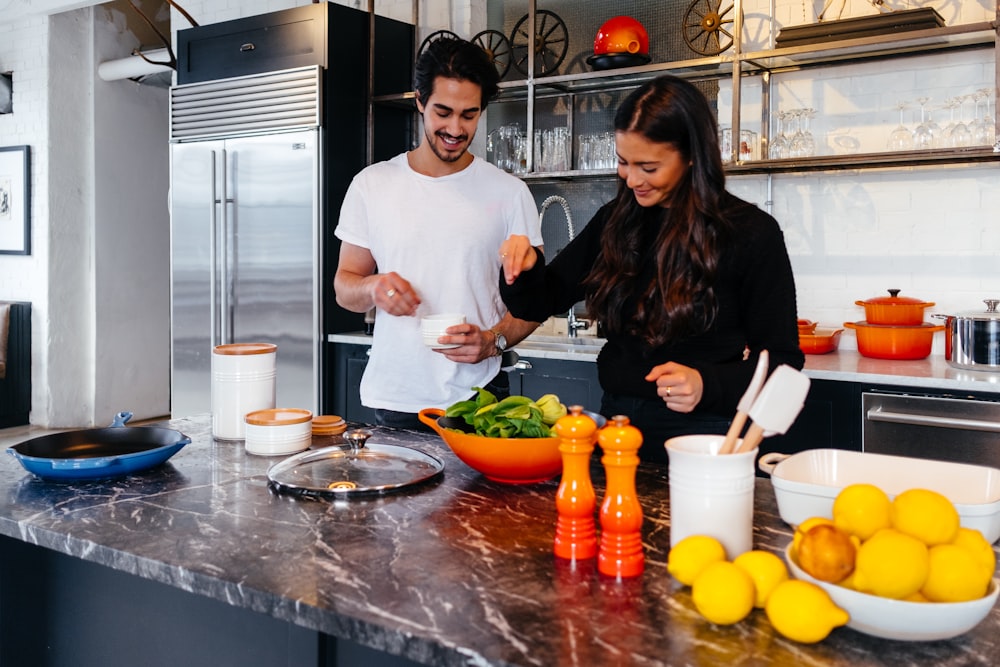 Bakers shaping dough in the Dunkel Braun kitchen
